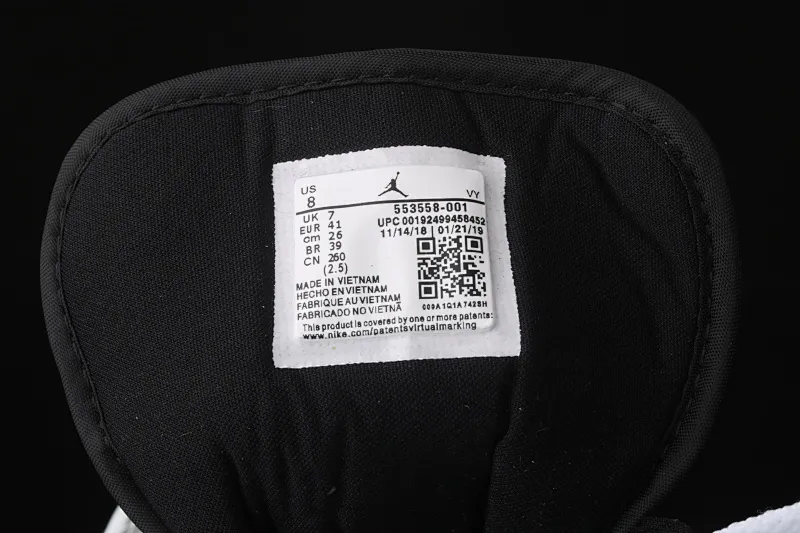 All categories Air Jordan Jordan series basketball shoes Air Jordan 1 Low Air Jordan 1 Low AJ1 Joe 1 low-top cultural and leisure sports sneakers 553558-001